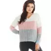 Sweter Damski Model A390 Pink - awama