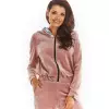 Bluza Damska Model A373 Pink Welur - awama