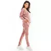 Spodnie Damskie Model A377 Pink Welur - awama