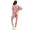 Spodnie Damskie Model A377 Pink Welur - awama