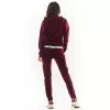 Spodnie Damskie Model A372 Bordo Welur - awama