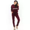 Bluza Damska Model A371 Bordo Welur - awama