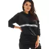 Bluza Damska Model A371 Black Welur - awama