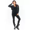 Bluza Damska Model A376 Black Welur - awama