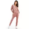 Bluza Damska Model A376 Pink Welur - awama