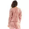 Bluza Damska Model A376 Pink Welur - awama