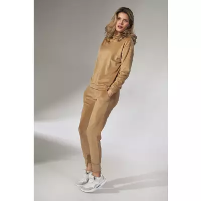 Spodnie Dresowe Model M746 Beige - Figl