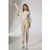 Spodnie Damskie Model M742 Beige - Figl