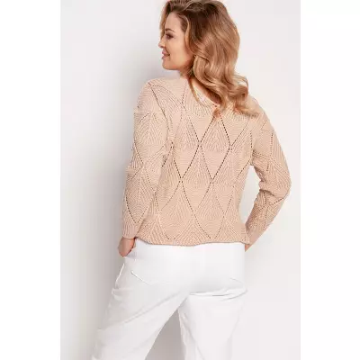 Sweter Damski Model SWE231 Beige - MKM