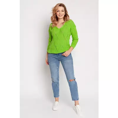 Sweter Damski Model SWE231 Light Green - MKM