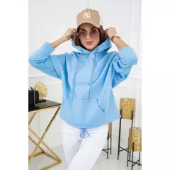 Bluza Damska Model Noemi WJ8890 Baby Blue - Vittoria Ventini