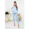 Sweter Damski Model Eliza Tulle MCY02679 Baby Blue - Vittoria Ventini