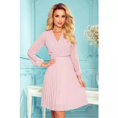 Sukienka Model Isabelle 313-4 Powder Pink - Numoco