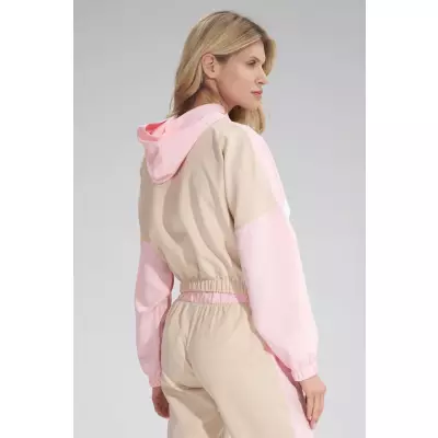 Bluza Damska Model M757 Beige/Pink - Figl