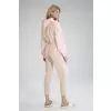 Spodnie Damskie Model M756 Beige/Pink - Figl