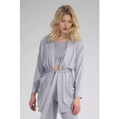 Bluza Damska Model M750 Light Grey - Figl