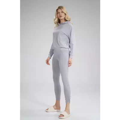 Legginsy Model M773 Light Grey - Figl