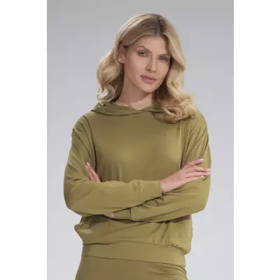 Bluza Damska Model M770 Light Oliwka - Figl