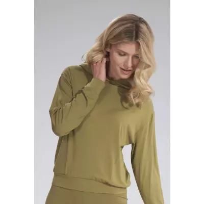 Bluza Damska Model M770 Light Oliwka - Figl