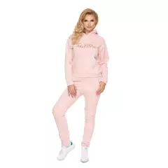 Spodnie Dres Damski Model 0196 Powder Pink - PeeKaBoo