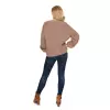 Sweter Kardigan Model 30077 Cappuccino - PeeKaBoo