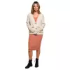 Sweter Kardigan Model BK074 Beige - BE Knit