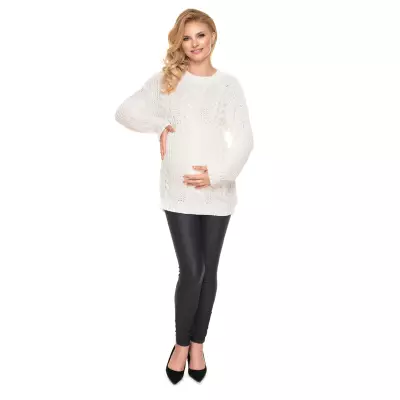 Sweter Model 70040 Cream - PeeKaBoo