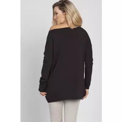 Sweter Damski Model SWE169 Black - MKM