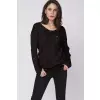 Sweter Damski Model SWE145 Black - MKM