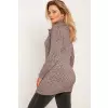 Sweter Damski Model SWE252 Pink Melange - MKM