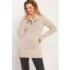 Sweter Damski Model SWE252 Beige Melange - MKM