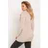 Sweter Damski Model SWE252 Beige Melange - MKM