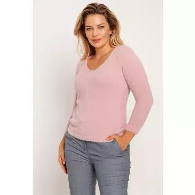 Sweter Damski Model SWE249 Pink - MKM