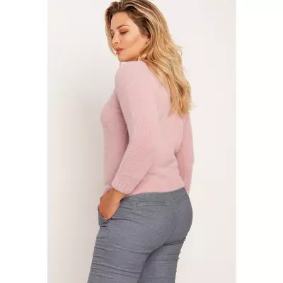 Sweter Damski Model SWE249 Pink - MKM