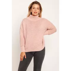 Sweter Damski Model SWE246 Pink - MKM