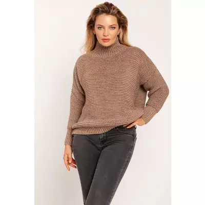 Sweter Damski Model SWE246 Mocca - MKM