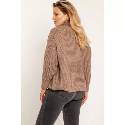 Sweter Damski Model SWE246 Mocca - MKM