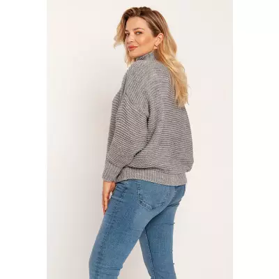 Sweter Damski Model SWE246 Grey - MKM