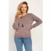 Sweter Damski Model SWE244 Pink Melange - MKM