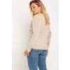 Sweter Damski Model SWE244 Beige Melange - MKM