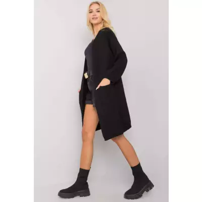 Sweter Kardigan Model TW-SW-BI-ZS5007.82 Black - Och Bella