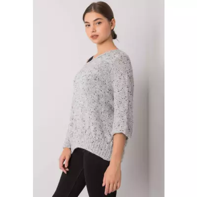 Sweter Damski Model TW-SW-BI-20109.61P Grey - Och Bella