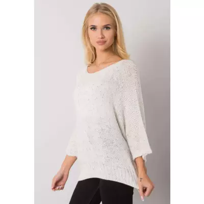 Sweter Damski Model TW-SW-BI-20109.61P Ecru - Och Bella