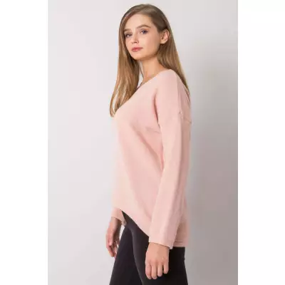 Sweter Damski Model TW-SW-BI-9802.25X Light Pink - Och Bella