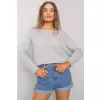 Sweter Damski Model TW-SW-BI-2269.25X Grey - Och Bella