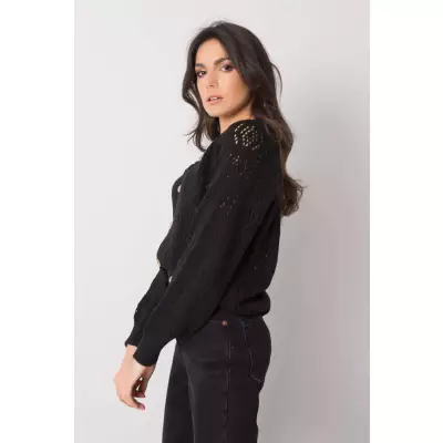 Sweter Kardigan Model TW-SW-BI-591.60 Black - Och Bella