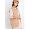 Kamizelka Model TW-KZ-2114.09P Beige - Och Bella