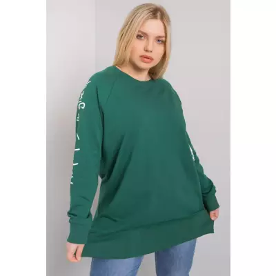 Bluza Damska Model RV-TU-7158.76P Dark Green - Relevance