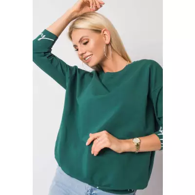 Bluza Damska Model RV-BL-5978.06P Dark Green - Relevance