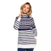 Sweter Damski Model MXS08 Navy - Moe